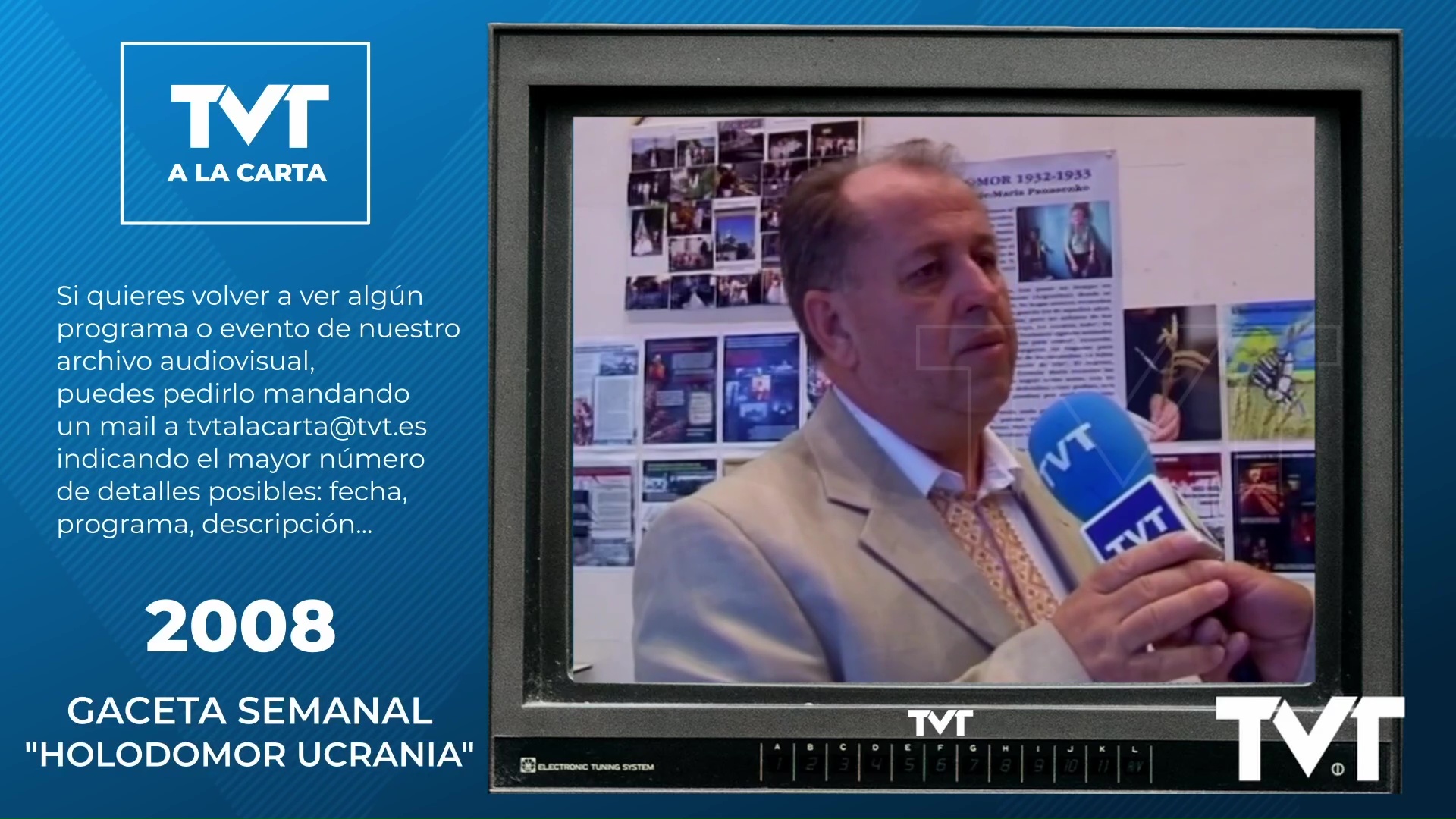 TVT a la Carta - 76 -  Gaceta Holodomor